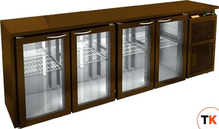 СТОЛ C ОХЛ.ШКАФОМ С СТ.ДВЕР.HICOLD BNG 1111 BR2 HT BAR - Hicold - 203974