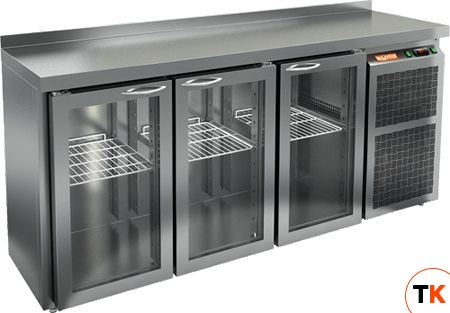 СТОЛ C ОХЛ.ШКАФОМ С СТЕКЛ.ДВЕР.HICOLD BNG 111 BR2 HT - Hicold - 164863