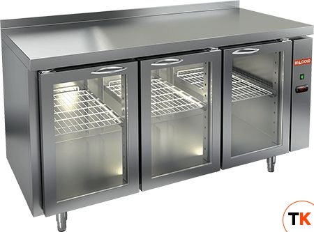 СТОЛ C ОХЛ.ШКАФОМ С СТЕКЛ.ДВЕР.HICOLD GNG 111 HT P - Hicold - 192704