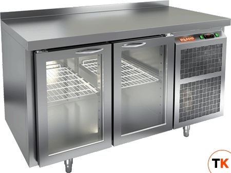 СТОЛ C ОХЛ.ШКАФОМ СО СТЕКЛ.ДВЕР.HICOLD GNG 11/HT - Hicold - 135382