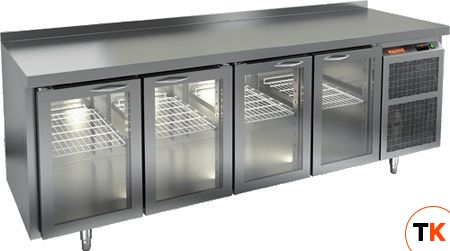 СТОЛ C ОХЛ.ШКАФОМ СО СТЕКЛ.ДВЕР.HICOLD GNG 1111/HT - Hicold - 148655