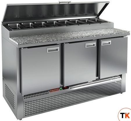 СТОЛ ДЛЯ ПИЦЦЫ HICOLD PZE1-111GN (1/3) КАМЕНЬ - Hicold - 132281