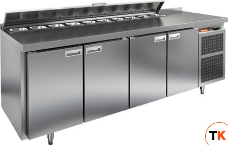 СТОЛ ДЛЯ САЛАТОВ HICOLD SL2-1111SN (1/6) С КРЫШК - Hicold - 170553