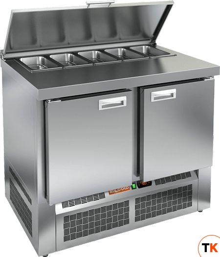 СТОЛ ДЛЯ САЛАТОВ HICOLD SLE1-11SN С КРЫШК. - Hicold - 158332