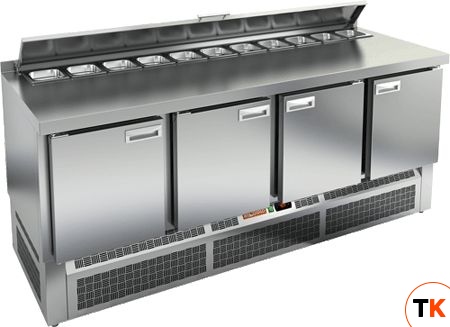 СТОЛ ДЛЯ САЛАТОВ HICOLD SLE2-1111GN С КРЫШК. - Hicold - 143435