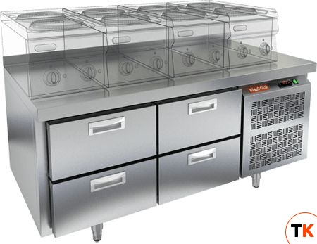 СТОЛ С МОРОЗ.ШКАФОМ HICOLD SN 22/BT LT О - Hicold - 152685