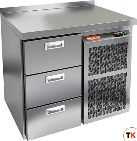 СТОЛ С МОРОЗ.ШКАФОМ HICOLD SN 3 BR2 BT - Hicold - 170396