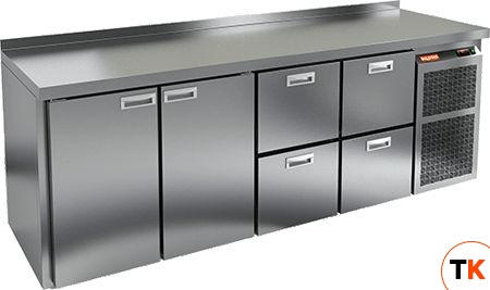 СТОЛ С ОХЛАЖД.ШКАФОМ HICOLD GN 1122 BR2 TN - Hicold - 209218