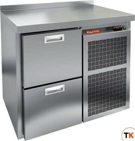 СТОЛ С ОХЛАЖД.ШКАФОМ HICOLD GN 2 BR2 TN - Hicold - 162476