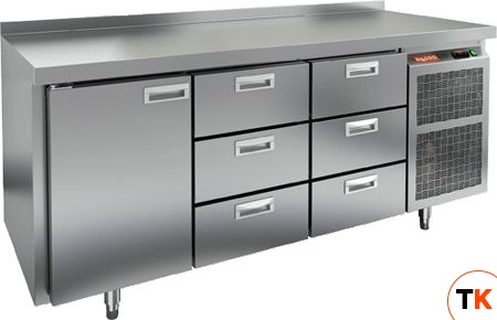 СТОЛ С ОХЛАЖД.ШКАФОМ HICOLD GN133/TN - Hicold - 129546