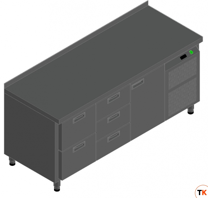 СТОЛ С ОХЛАЖД.ШКАФОМ HICOLD GN231/TN O - Hicold - 169788