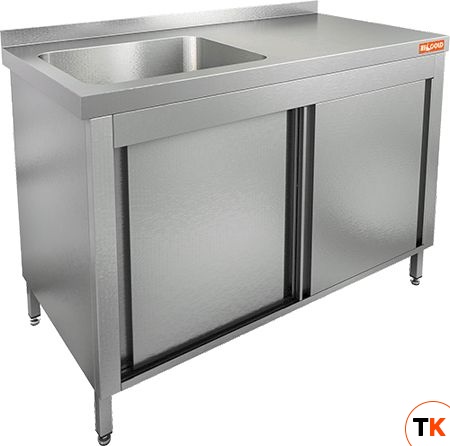 СТОЛ КУПЕ С ВАННОЙ МОЕЧНОЙ НСЗК1М-11/7БЛ - Hicold - 182871