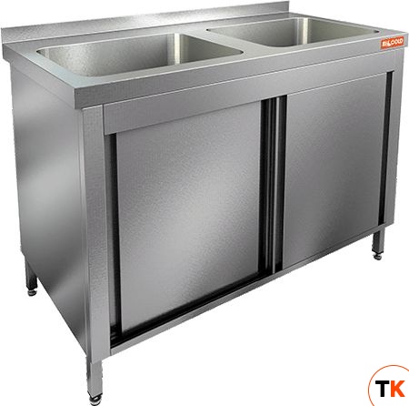 СТОЛ КУПЕ С ВАННОЙ МОЕЧНОЙ НСЗК2М-13/6Б - Hicold - 162900
