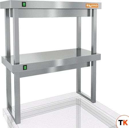 ПОЛКА ТЕПЛОВАЯ ДВУХЪЯРУСНАЯ HICOLD TP2-7/4 - Hicold - 159713