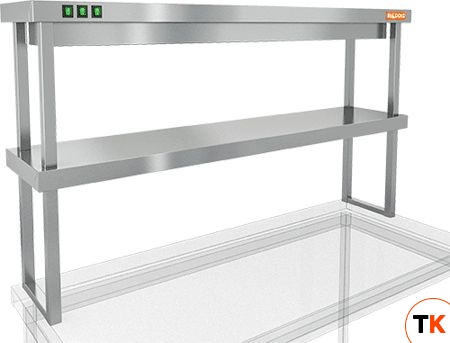 ПОЛКА ТЕПЛОВАЯ ДВУХЪЯРУСНАЯ HICOLD TP2K-15/3 - Hicold - 143562