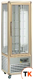 ШКАФ-ВИТРИНА КОНДИТЕРСКИЙ APACH AVP350R SNELLE БРОНЗА/ВЫСТ. - Apach Cook Line - 150184