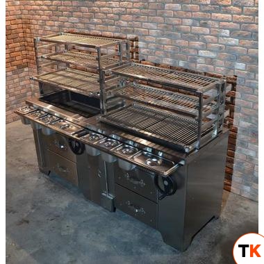 МАНГАЛ УГОЛЬНЫЙ GRILL MASTER УММ/2 (ROBATA 2) 11310 - Grill Master - 181196