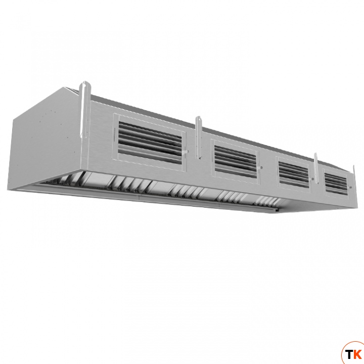 ЗОНТ ПРИТОЧНО-ВЫТЯЖНОЙ ПРИСТЕННЫЙ ЗППВ-240/100 - Кобор - 202239