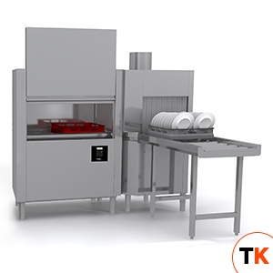 МАШИНА ПОСУДОМОЕЧНАЯ APACH ARC100 (T101) ТУННЕЛЬНАЯ ДОЗ+СУШ УГ Л/П - Apach Cook Line - 161809