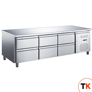 СТОЛ С ОХЛАЖД.ШКАФОМ HURAKAN HKN-GN3TN-222 - Hurakan - 211264