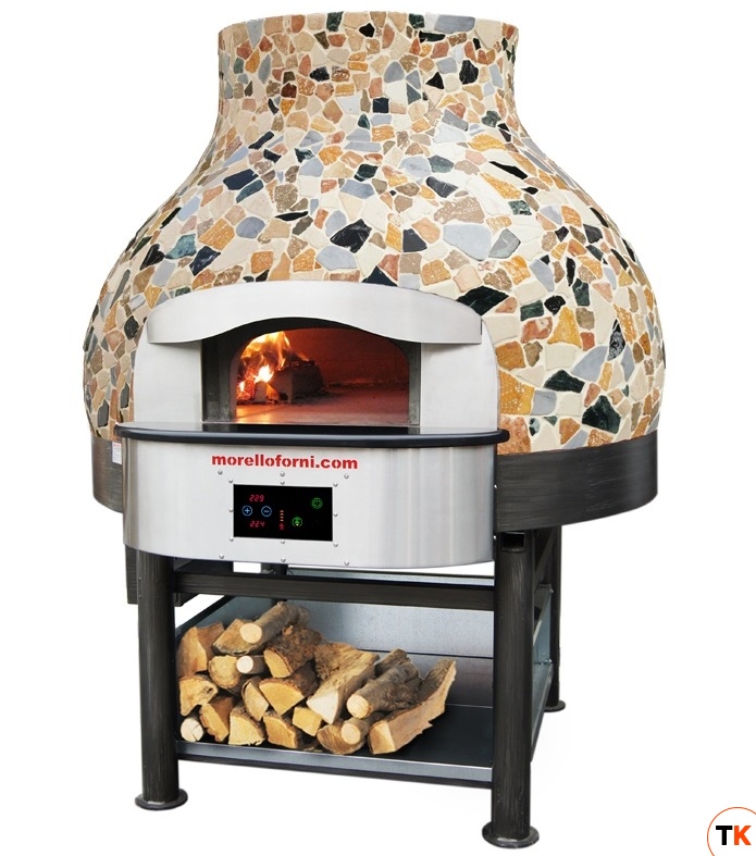 ПЕЧЬ ДРОВЯНАЯ MORELLO FORNI MIX110 VULCANO MOSAICO - Morello Forni - 187548