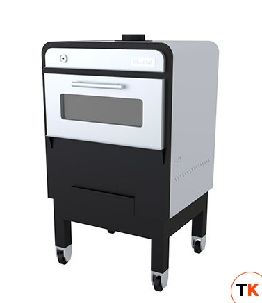 ПЕЧЬ УГОЛЬНАЯ MOVILFRIT BR-130 INOX С РЕГУЛЯТОРОМ ПОТОКА ВОЗДУХА - MOVILFRIT - 169902