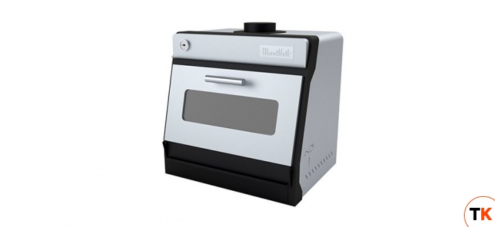 ПЕЧЬ УГОЛЬНАЯ MOVILFRIT BR-45 INOX С РЕГУЛЯТОРОМ ПОТОКА ВОЗДУХА - MOVILFRIT - 169908