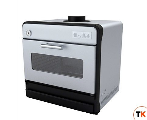 ПЕЧЬ УГОЛЬНАЯ MOVILFRIT BR-48 INOX С РЕГУЛЯТОРОМ ПОТОКА ВОЗДУХА - MOVILFRIT - 169912