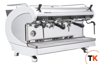 КОФЕМАШИНА AURELIA WAVE 2GR S/ БЕЛЫЙ ЖЕМЧУГ+ПОДСВЕТКА+ВЫСОКАЯ ГРУППА 1Ф 167971 - Nuova Simonelli - 187899