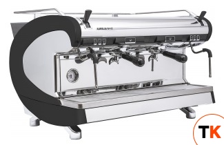 КОФЕМАШИНА AURELIA WAVE 2GR S/ ЧЕРНЫЙ+ПОДСВЕТКА+ВЫСОКАЯ ГРУППА 1Ф 167972 - Nuova Simonelli - 211054