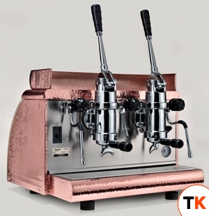 КОФЕМАШИНА VICTORIA ARDUINO ATHENA LEVA 2 ГРУППЫ МЕДЬ РУЧНАЯ ПОДАЧА 57570 1Ф - VICTORIA ARDUINO - 193033