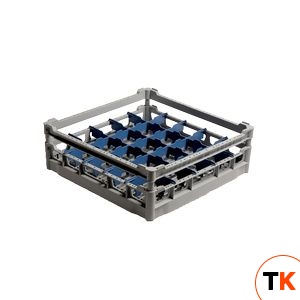 КАССЕТА ДЛЯ СТАКАНОВ С РАЗДЕЛИТЕЛЯМИ 50Х50 СМ APACH CHEF LINE L780090 - Apach Chef Line - 194749