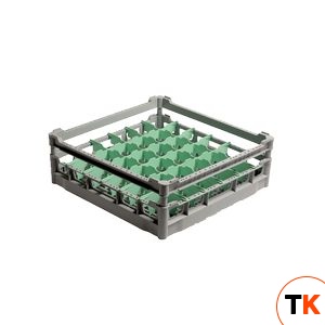 КАССЕТА ДЛЯ СТАКАНОВ С РАЗДЕЛИТЕЛЯМИ В 50Х50 СМ APACH CHEF LINE L780091 - Apach Chef Line - 194752