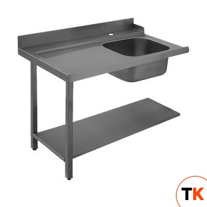 СТОЛ СОРТИРОВОЧНЫЙ 1500 ММ ЛЕВЫЙ APACH CHEF LINE L75452 - Apach Chef Line - 194713