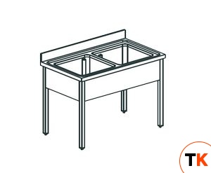 ВАННА КОТЛОМОЕЧНАЯ APACH CHEF LINE L2P197-85 - Apach Chef Line - 195130