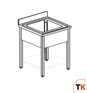 ВАННА МОЕЧНАЯ APACH CHEF LINE LS97-55 - Apach Chef Line - 195000