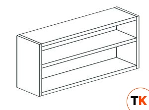 ПОЛКА НАСТЕННАЯ ЗАКРЫТАЯ APACH CHEF LINE LCW164 - Apach Chef Line - 195283