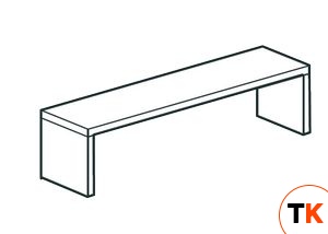 ПОЛКА НАСТОЛЬНАЯ ЗАКРЫТАЯ APACH CHEF LINE LOSC35120T1CS - Apach Chef Line - 195242