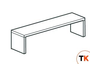 ПОЛКА НАСТОЛЬНАЯ ЗАКРЫТАЯ APACH CHEF LINE LOSC35170T1CS - Apach Chef Line - 195247