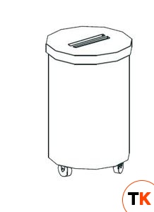 ТЕЛЕЖКА ДЛЯ МУСОРА APACH CHEF LINE LWB95 - Apach Chef Line - 195437