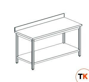 СТОЛ ПРОИЗВОДСТВЕННЫЙ APACH CHEF LINE LWT625SHU - Apach Chef Line - 195675