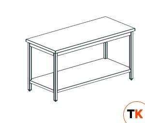 СТОЛ ПРОИЗВОДСТВЕННЫЙ APACH CHEF LINE LWT810SH - Apach Chef Line - 195883