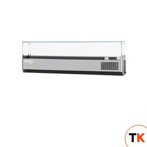 ВИТРИНА ХОЛОДИЛЬНАЯ СО СТЕКЛОМ APACH CHEF LINE LDR14038G - Apach Chef Line - 197698