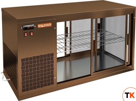 ВИТРИНА HICOLD VRL T 1300 L BRONZE - Hicold - 207485