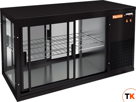ВИТРИНА HICOLD VRL T 1300 R BLACK - Hicold - 207489