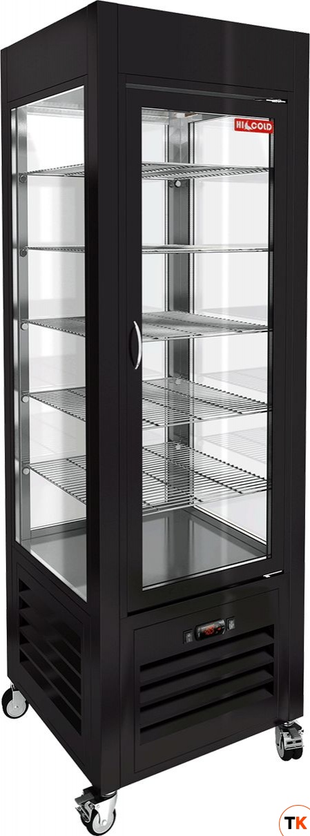 ВИТРИНА КОНДИТ/ВЕРТИКАЛЬНАЯ HICOLD VRC 350 BLACK - Hicold - 207524