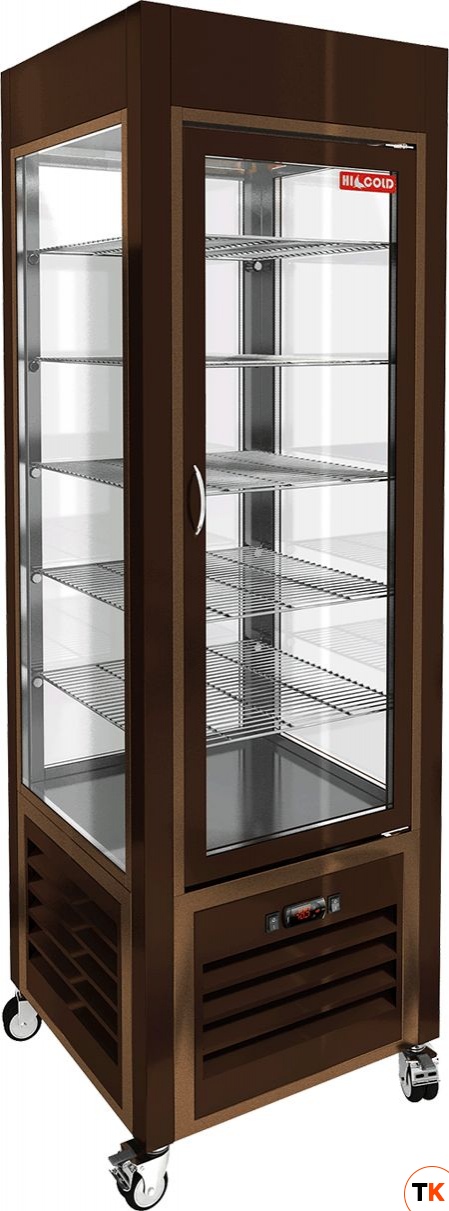 ВИТРИНА КОНДИТ/ВЕРТИКАЛЬНАЯ HICOLD VRC 350 BROWN FR - Hicold - 207523