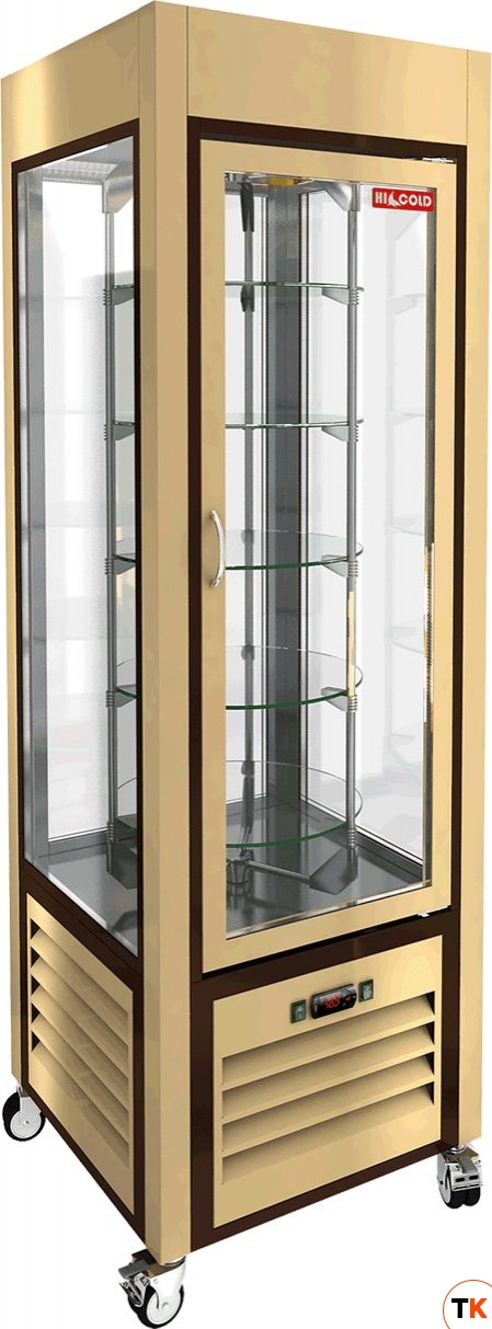 ВИТРИНА КОНДИТ/ВЕРТИКАЛЬНАЯ HICOLD VRC 350 R BEIGE FR - Hicold - 207504