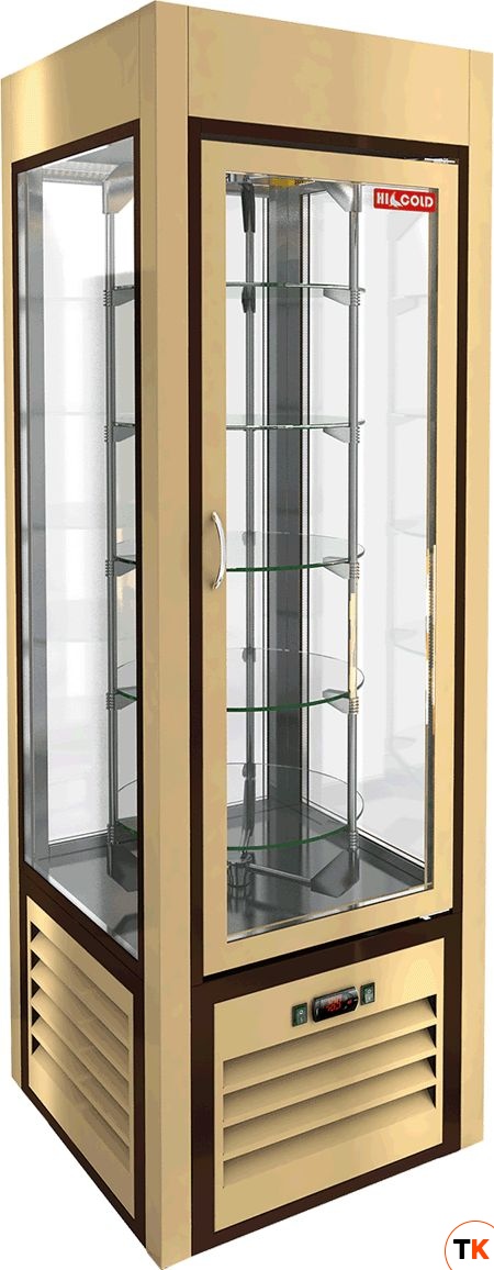 ВИТРИНА КОНДИТ/ВЕРТИКАЛЬНАЯ HICOLD VRC 350 R Sh BEIGE FR - Hicold - 207508