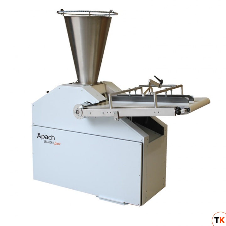 ТЕСТОДЕЛИТЕЛЬ ВАКУУМНЫЙ ПОРШНЕВОЙ С ТЕФЛОНОВЫМ КОНИЧЕСКИМ БУНКЕРОМ APACH BAKERY LINE SDT110 A TS - Apach Bakery Line - 210093